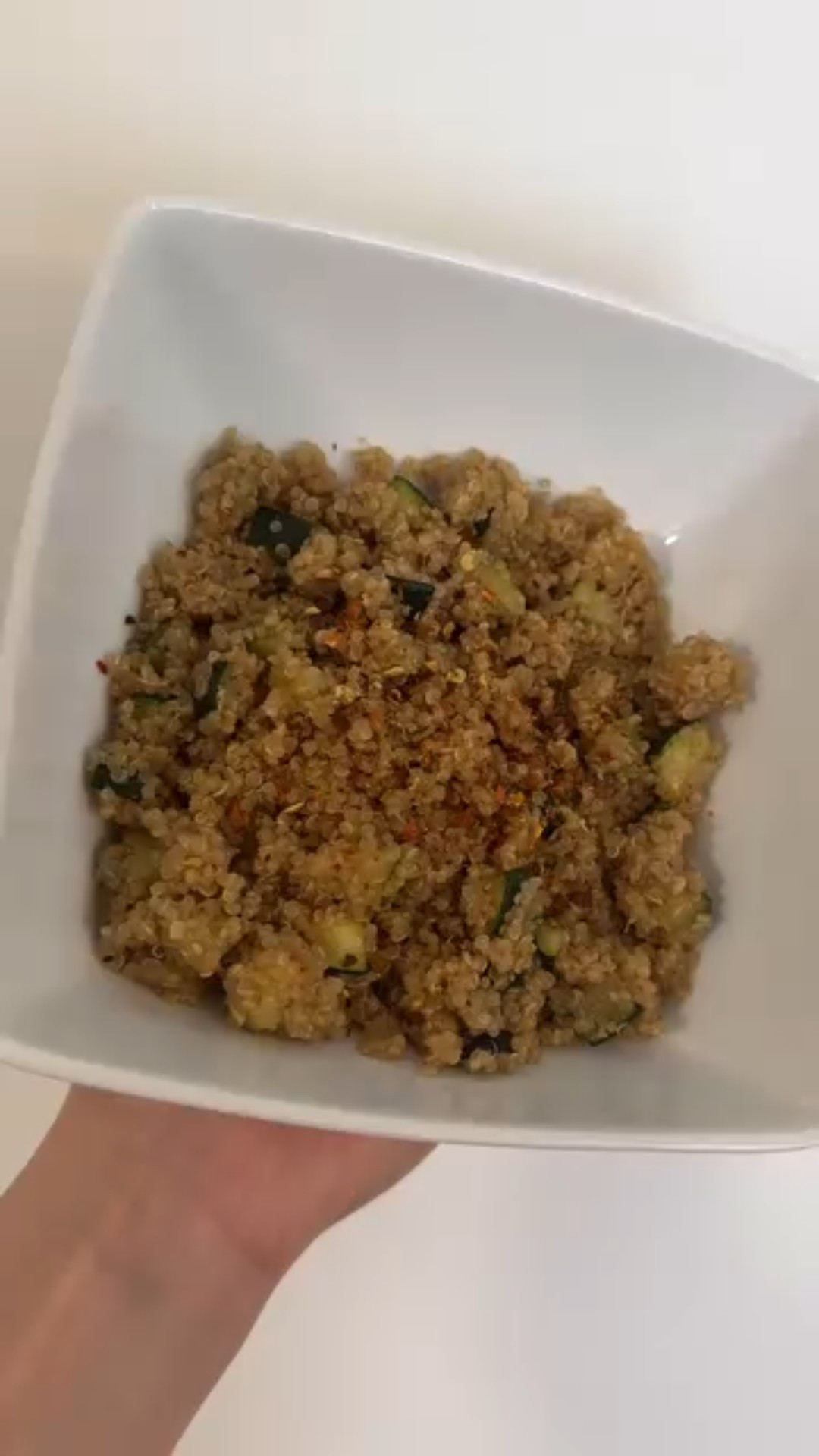 For day 3 of my Meghan Markle food series I made her veggie quinoa recipe. She has said in past interviews that this was one of her “go-to meals” that she would eat when filming Suits. This was so simple to make and is a delicious lunch option or side dish to have throughout the week! @meghan 

Recipe:
Cook your quinoa, and while it’s simmering, sauté onions, garlic and any veggies you have on hand in a separate pan. Season the vegetables to your liking. Toss the veggie mixture into the finished quinoa and enjoy! #meghanmarkle #meghanmarklerecipe #celebrityrecipes #california

#LTKHome #LTKFamily #LTKSeasonal