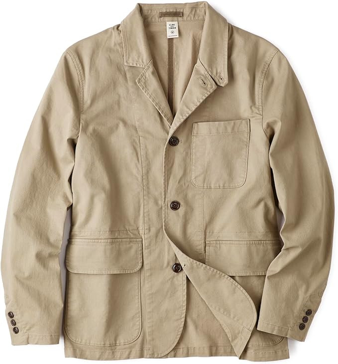 Huckberry Flint and Tinder 365 Utility Blazer, Mens Sports Coat, Casual Blazer | Amazon (US)