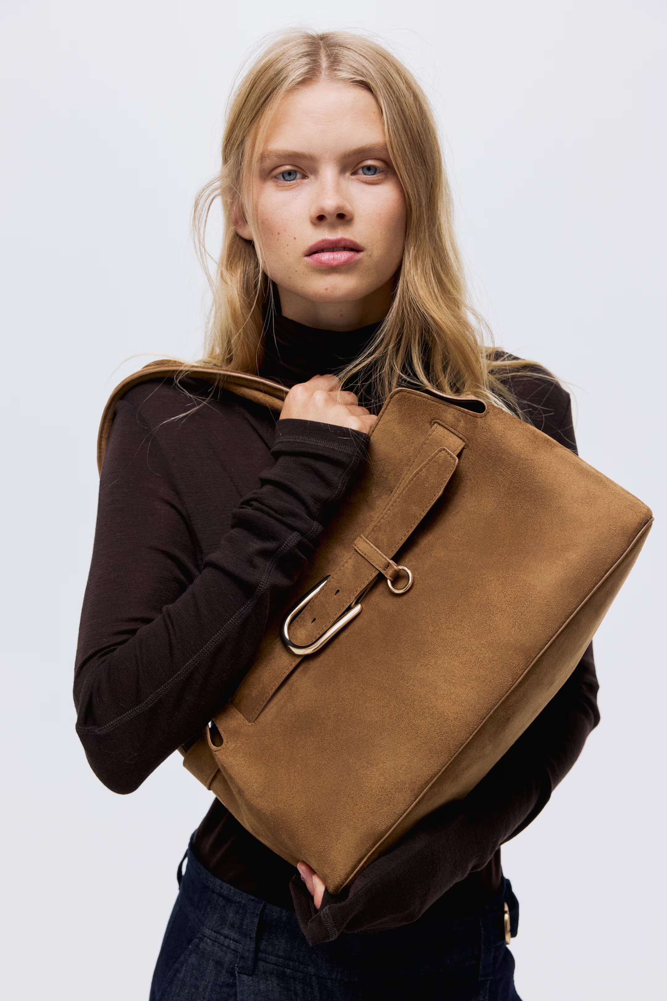 Tote Bag mit Zierlasche | H&M (DE, AT, CH, NL, FI)