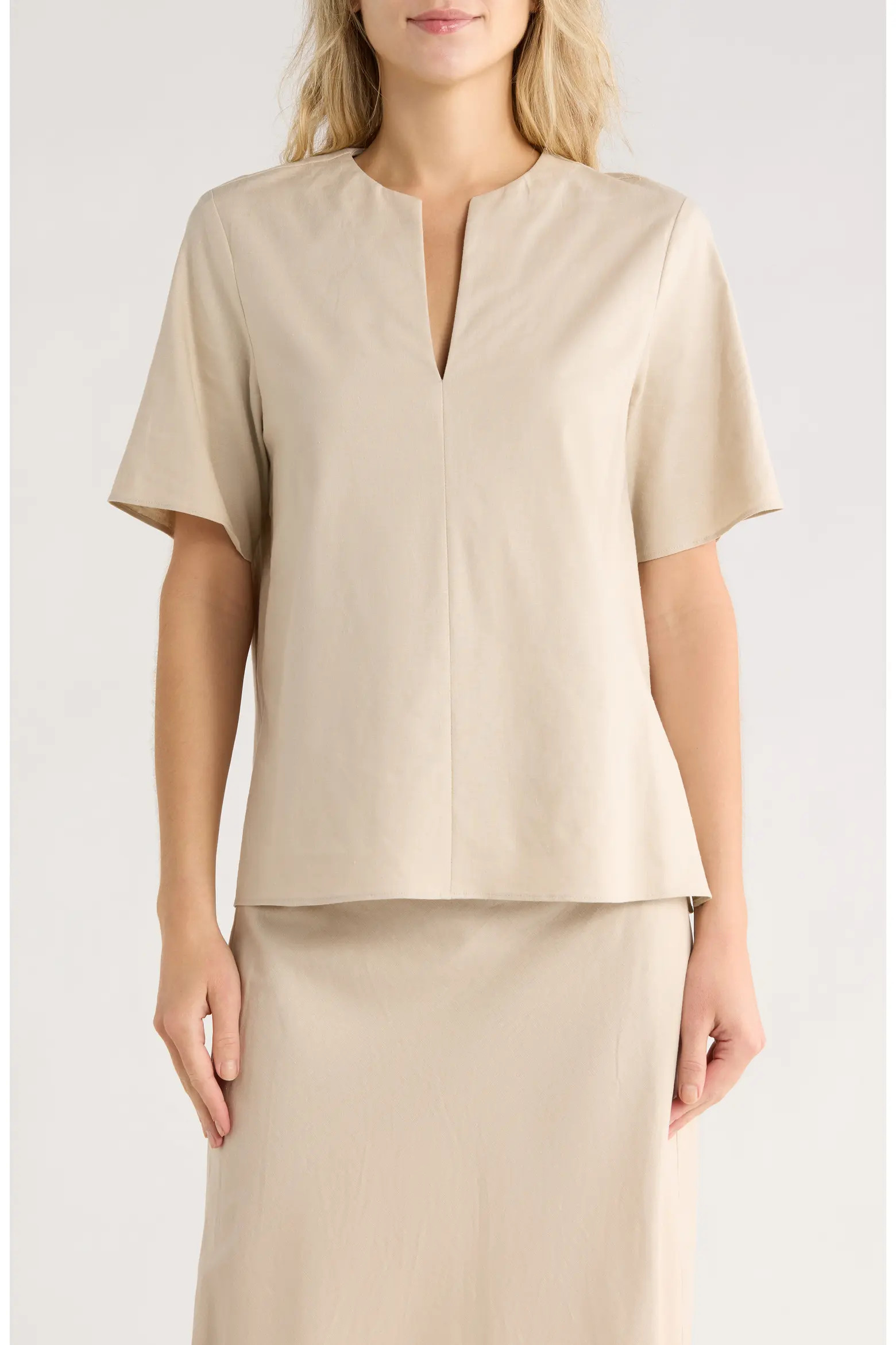 Easy Split Neck Top (Women) | Nordstromrack | Nordstrom Rack