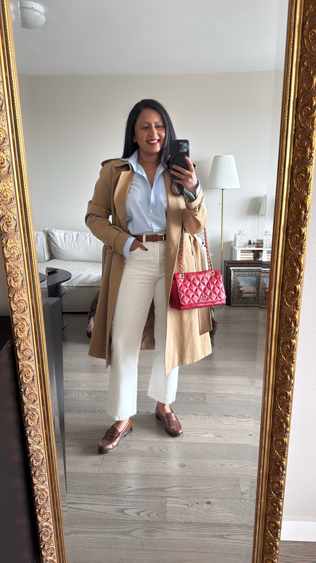 Classic spring day outfit 💋🩵

#LTKootd #LTKWorkwear #LTKgrwm