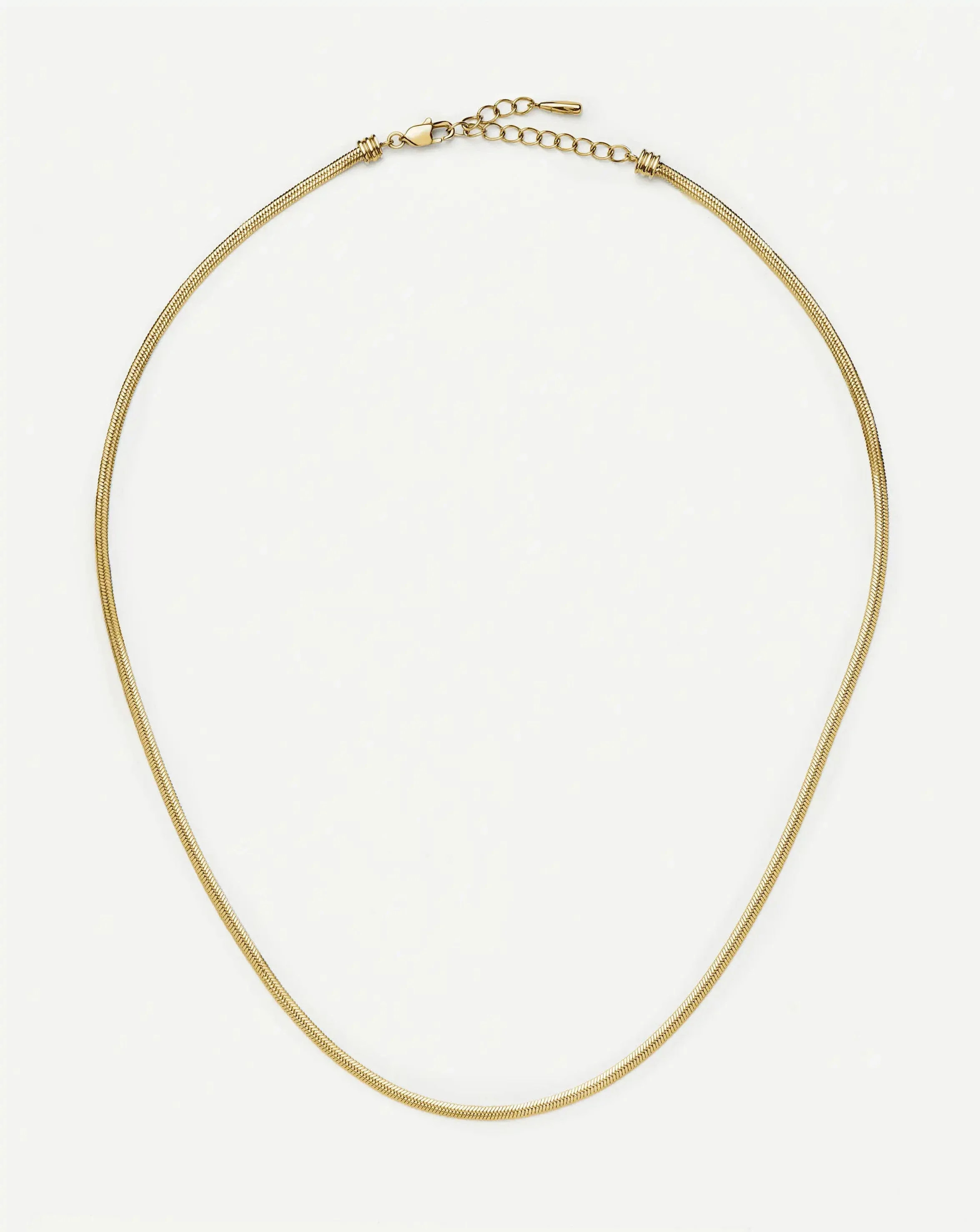 Thin Snake Chain Necklace - Gold | Missoma UK | Missoma UK
