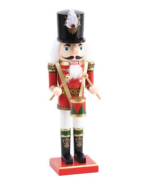 14in Drummer Nutcracker | TJ Maxx