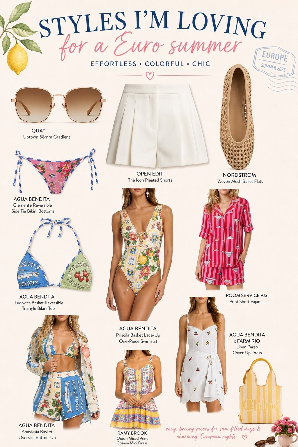 Euro summer packing list. 

Euro summer fashion 
Summer fashion outfits 
Vacation swimsuits 
Vacation fits 

@shop_nordstrom

#LTKOver40 #LTKSeasonal #LTKSwim