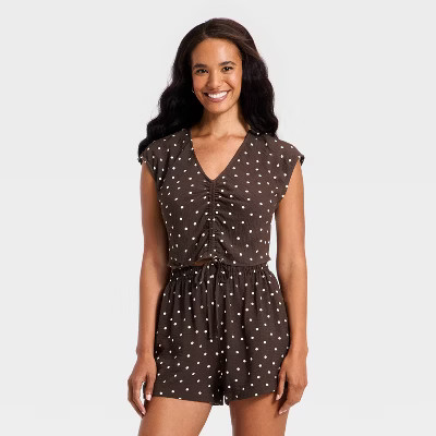 Women's Modern Gauze Tie-Top - A New Day™ | Target