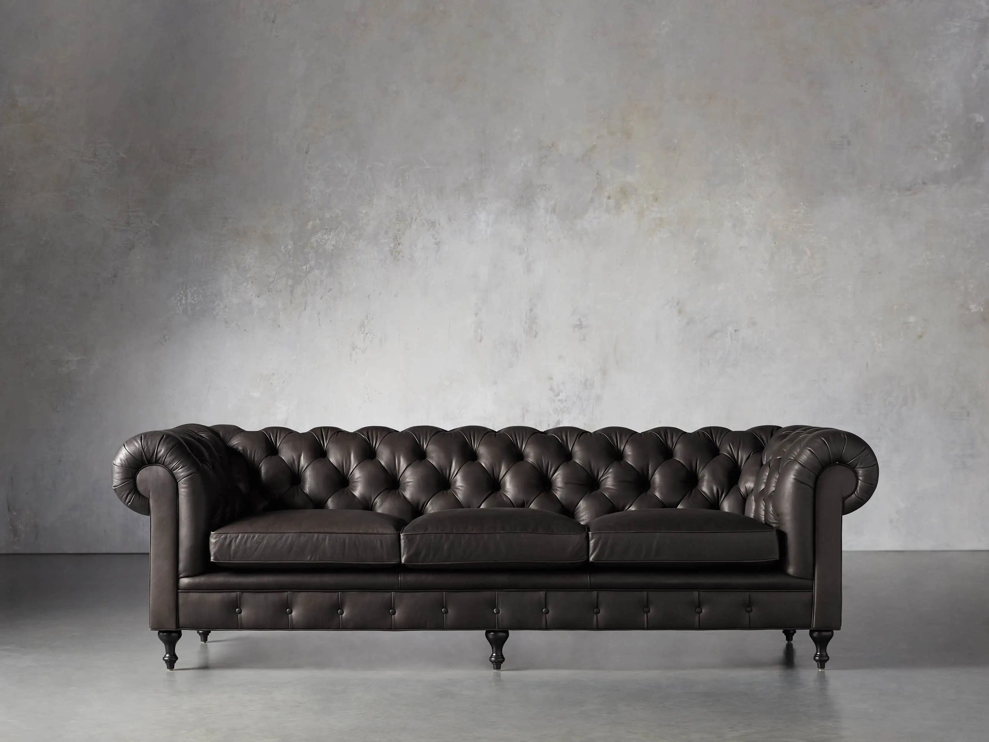 Wessex Leather 109"" Sofa | Arhaus