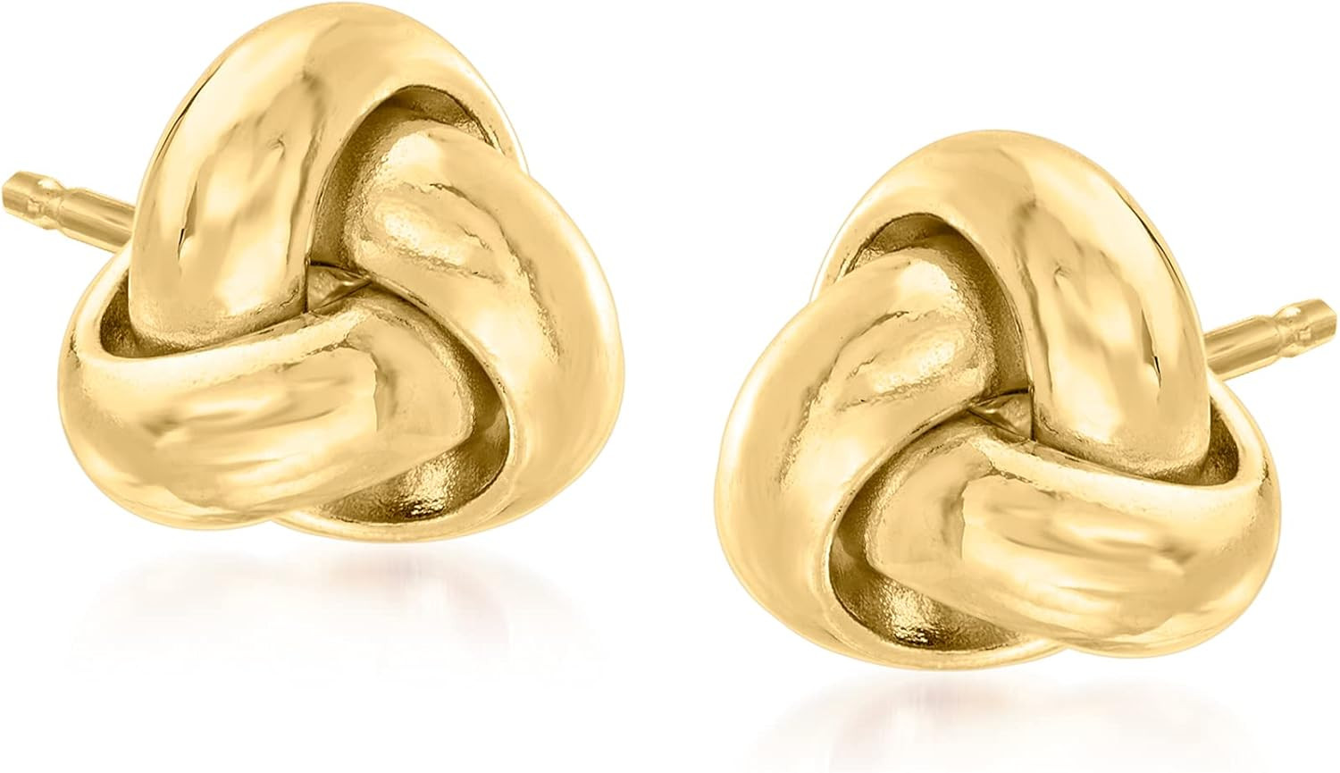 Ross-Simons 14kt Yellow Gold Love Knot Stud Earrings | Amazon (US)