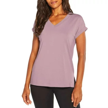 Banana Republic Women s Soft Jersey V-Neck Top T-Shirt-Pink / XXL | Walmart (US)