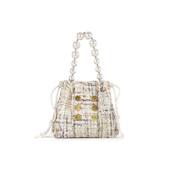 Kooreloo Fetching Pouch Bag white-multicolored | Rent the Runway
