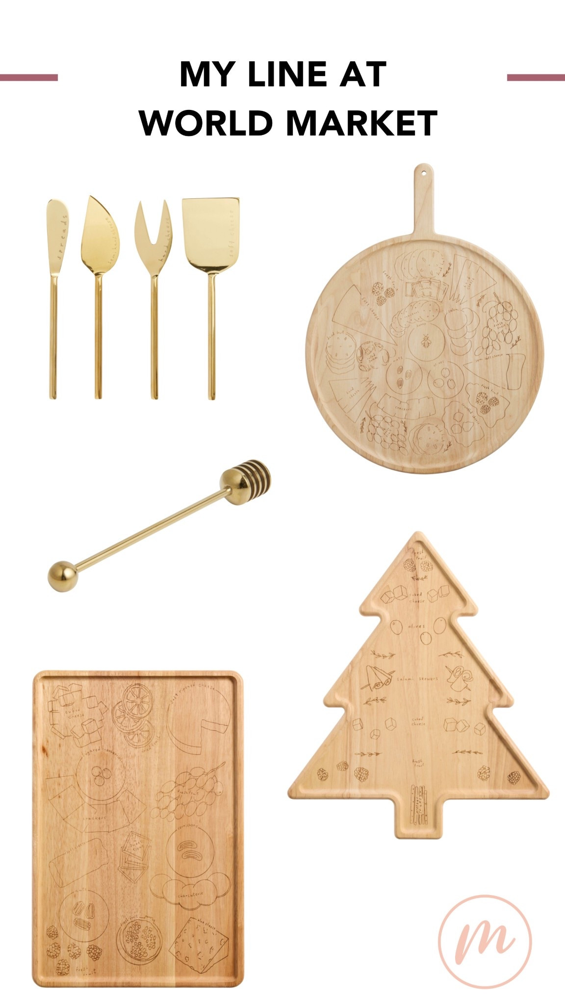 My line at World Market! 

Charcuterie Board - Gift Guide - Home Finds - Hosting Essentials 

#LTKCyberWeek #LTKGiftGuide #LTKHome