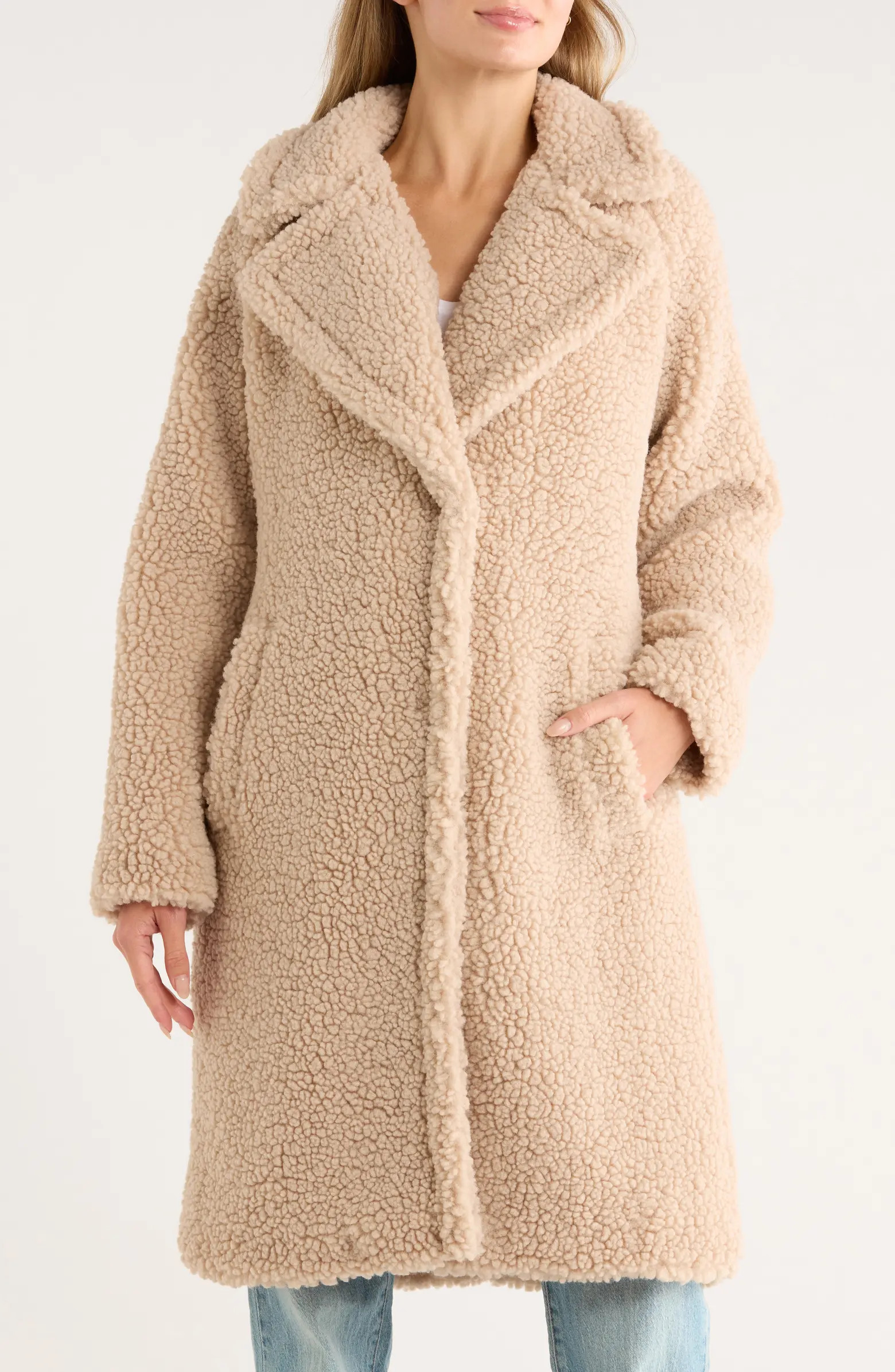 Lucky Brand Missy Faux Shearling Coat | Nordstromrack | Nordstrom Rack