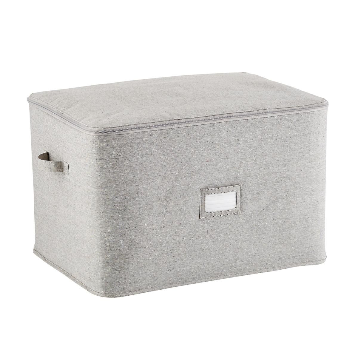 Large Storage Bag Grey | The Container Store