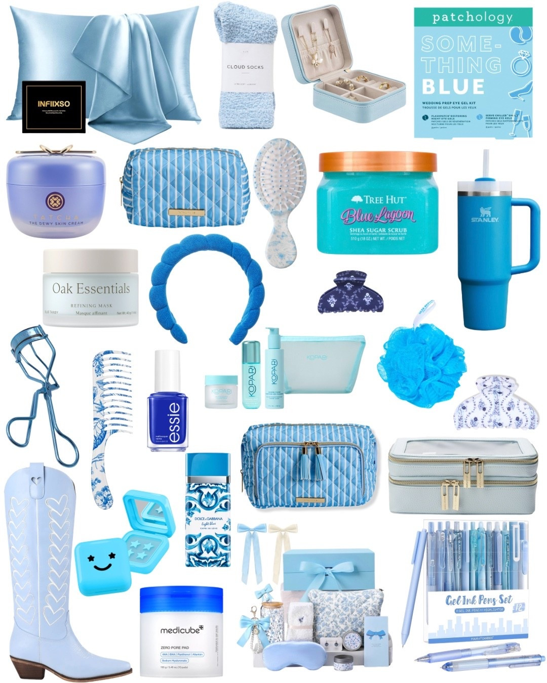 BLUE girl gift inspo 💙🩵#giftguide #makeup #inspo #giftinspo #birthday 

#LTKgrwm #LTKmorningroutine #LTKselfcare