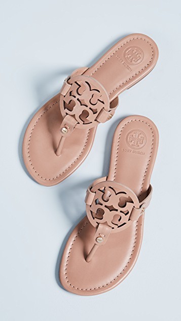 tory burch miller sandals sizing