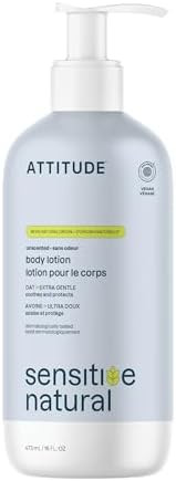 ATTITUDE Body Lotion for Sensitive Skin with Oat, EWG Verified, Dermatologically Tested, Vegan, E... | Amazon (US)