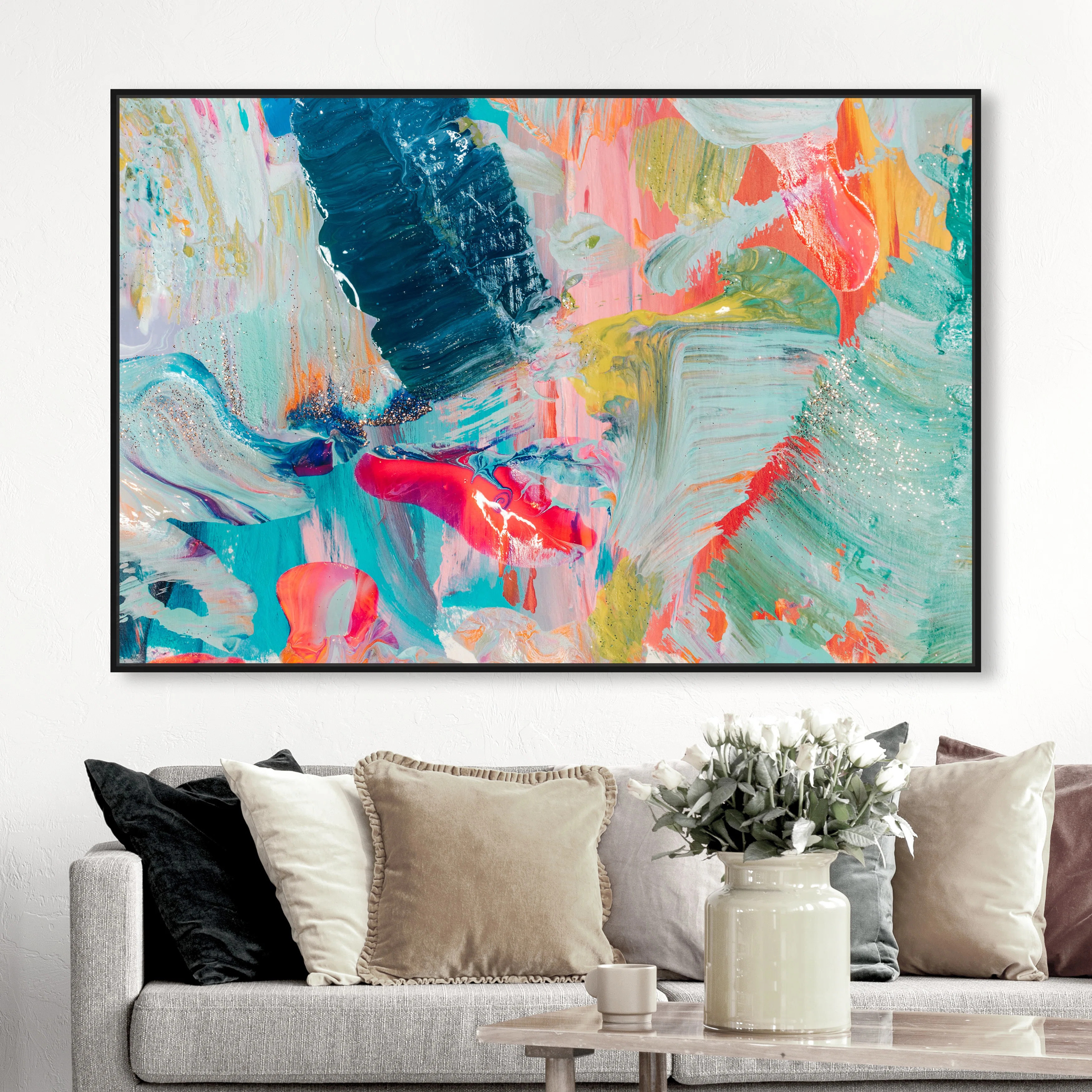 Abstract " That Love Feeling " by Oliver Gal | Wayfair North America