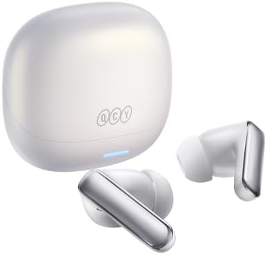 QCY MeloBuds N65 Wireless Earbuds, AI Adaptive Noise Cancelling, 60dB ANC Ear Buds Hi-Res Sound, ... | Amazon (US)