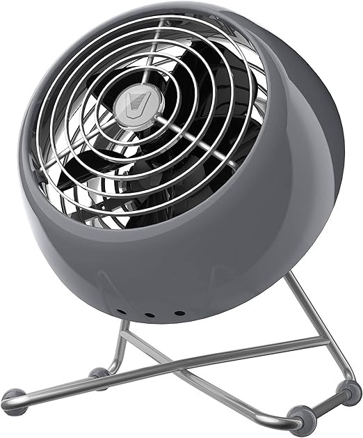Vornado VFAN Mini Modern Personal Vintage Air Circulator Fan, Storm Gray | Amazon (US)