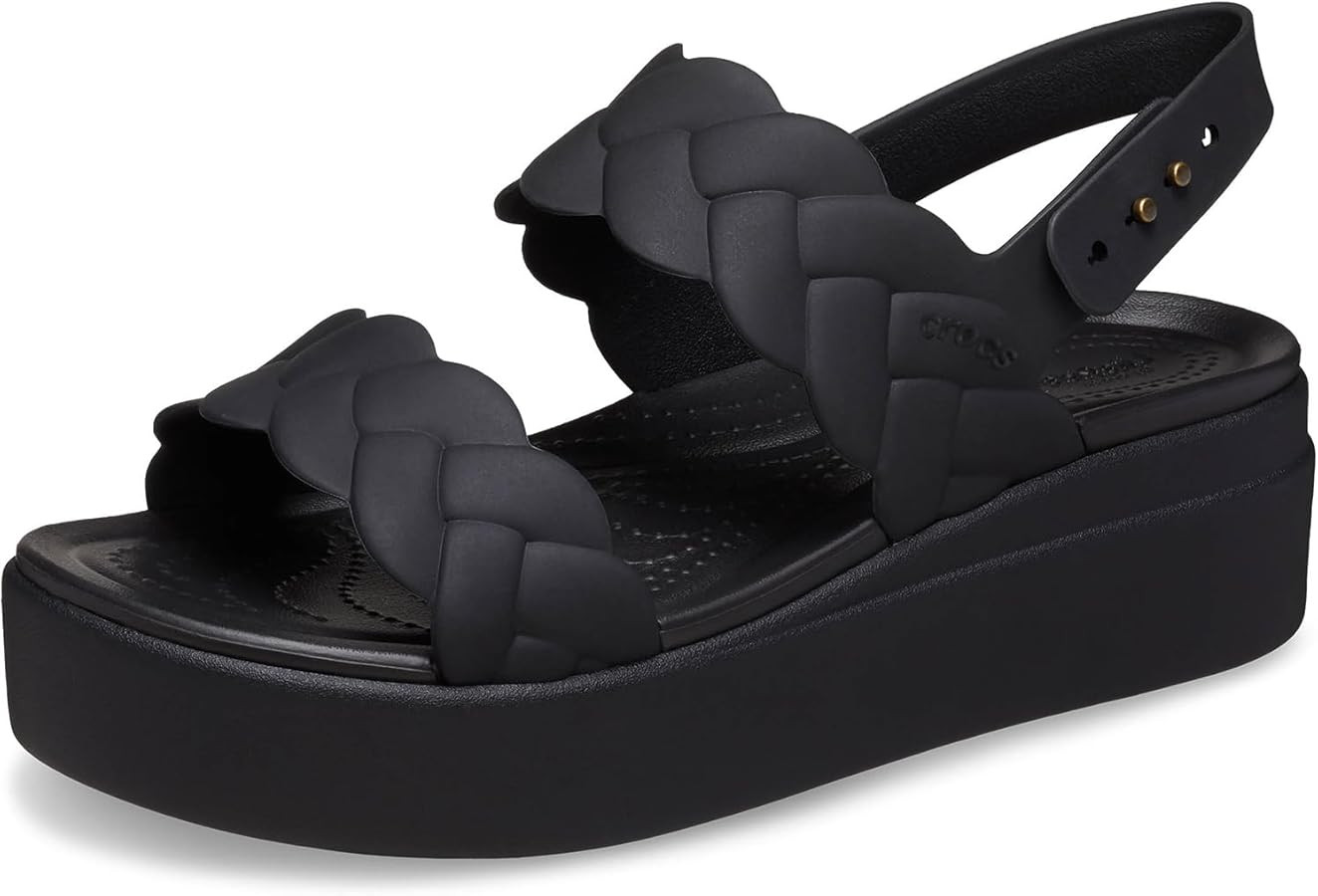 Crocs Women's Brooklyn Low Wedges Platform Sandals | Amazon (US)