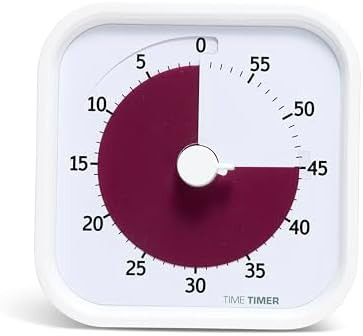 Time Timer Home MOD — 60 Minute Kids Visual Timer Home Edition — For Homeschool Supplies Stud... | Amazon (US)