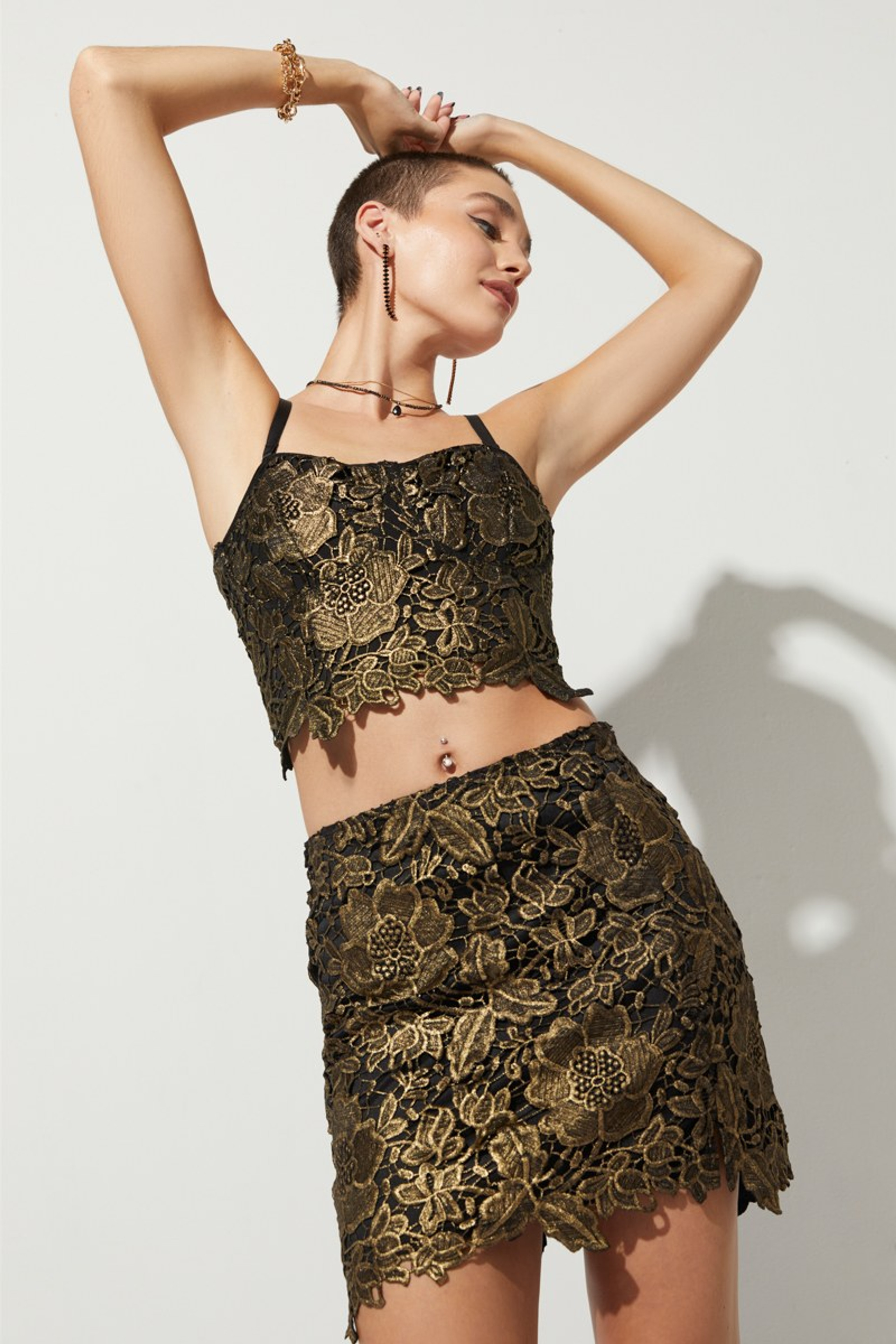 Juliette Lace Mini Skirt | Francesca's