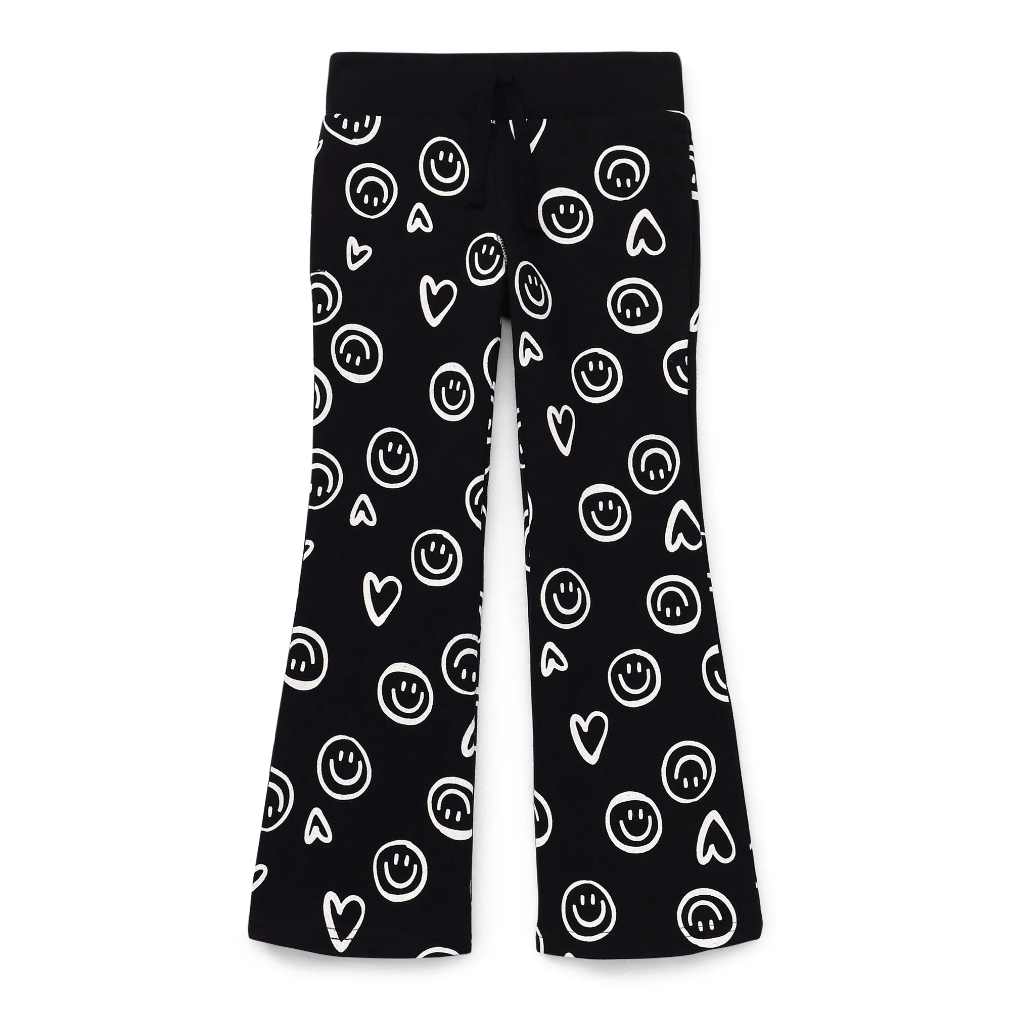 Wonder Nation Girls Fleece Flare Pant, Sizes 4-18 & Plus | Walmart (US)