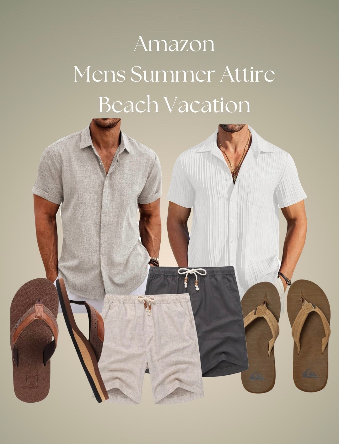 Men Beach Attire - Men’s Summer clothing #beachvacation #mensbeachattire #mensshorts #mensflipflops #ltkfind #ltkfinds #ltksummervacation #ltksummer #ltkvacationideas

#LTKSeasonal #LTKMens #LTKTravel