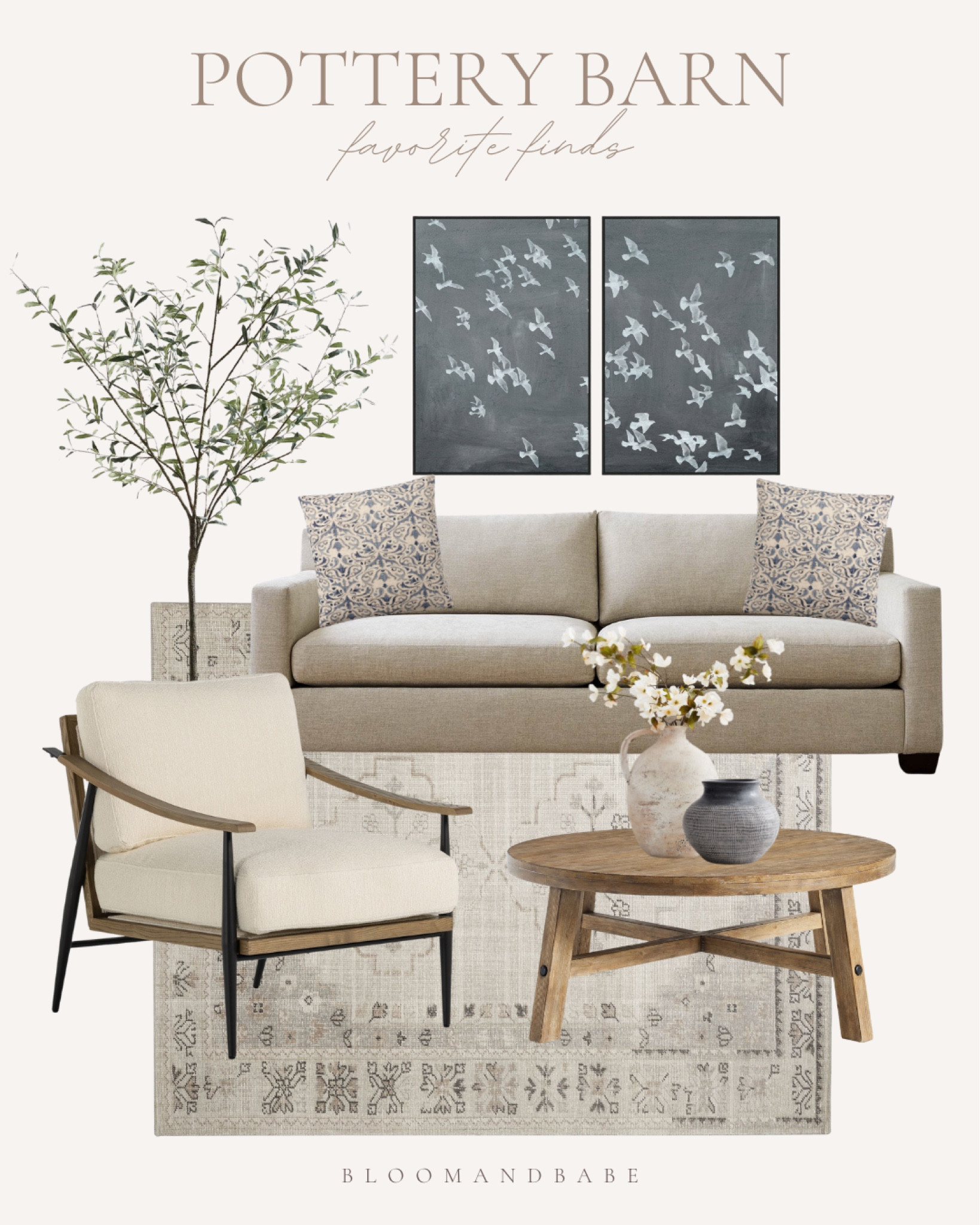 Pottery Barn Spring Decor / Spring Throw pillows / Spring Area Rug / Pottery Barn Furniture / Pottery Barn Home Decor / Living Room Decor / Coffee Table / Accent Chair / Spring Wall Art

#LTKstyletip #LTKFind #LTKhome