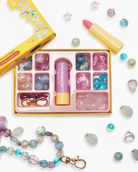 Mermaid Magic Lip Balm Bead Kit | Super Smalls