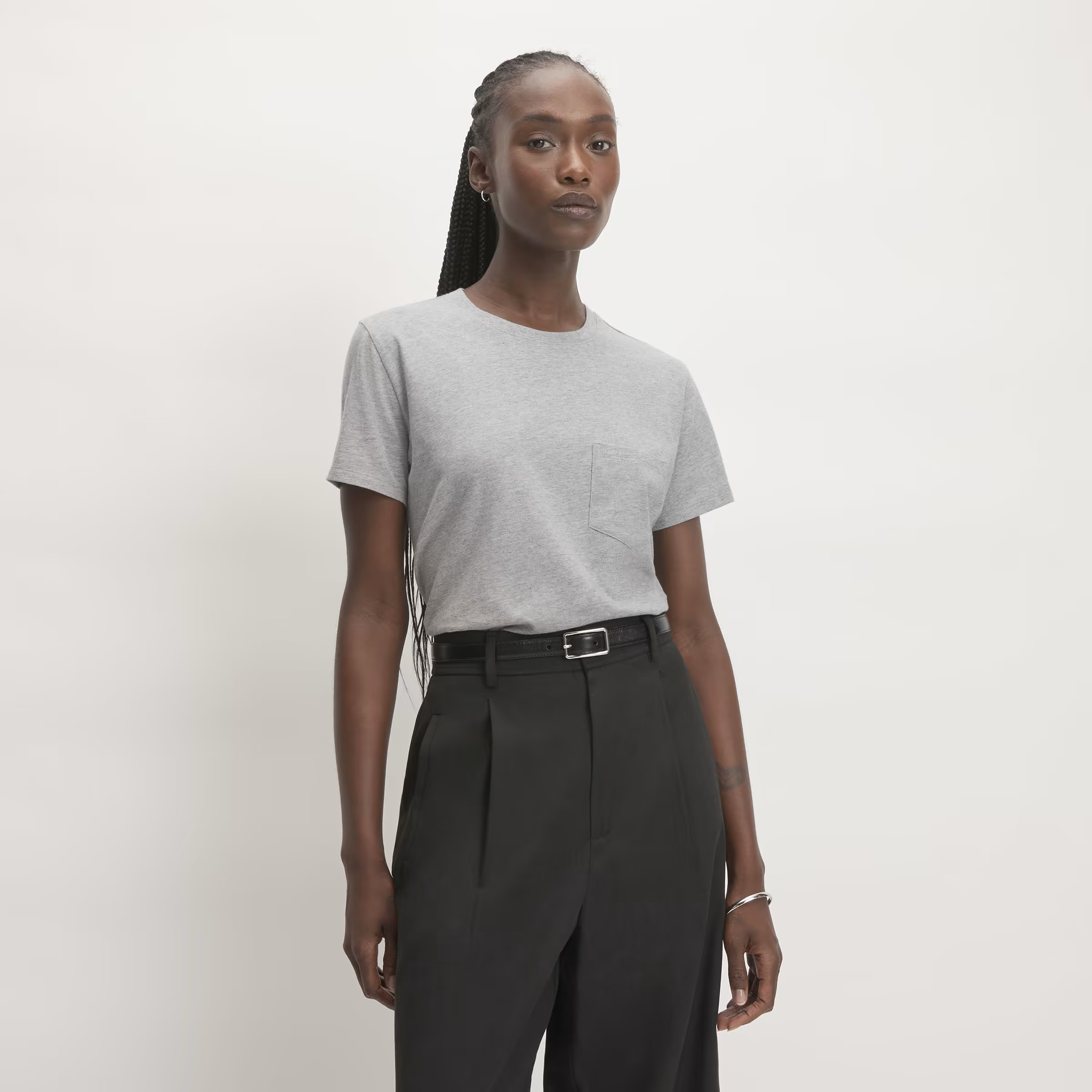The Organic Cotton Box-Cut Tee | Everlane