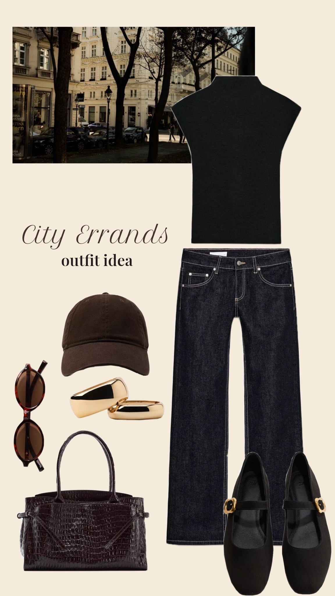 City Errands outfit idea ☕️🕶️ 

#LTKgrwm #LTKootd #LTKdayinmylife