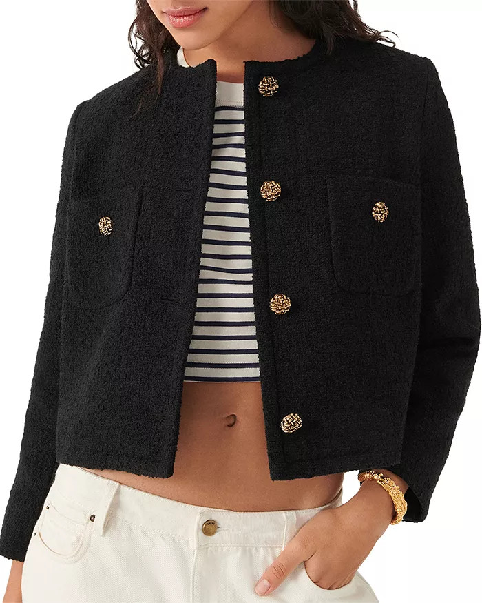 Meredith Short Patch Pocket Jacket | Bloomingdale's (US)