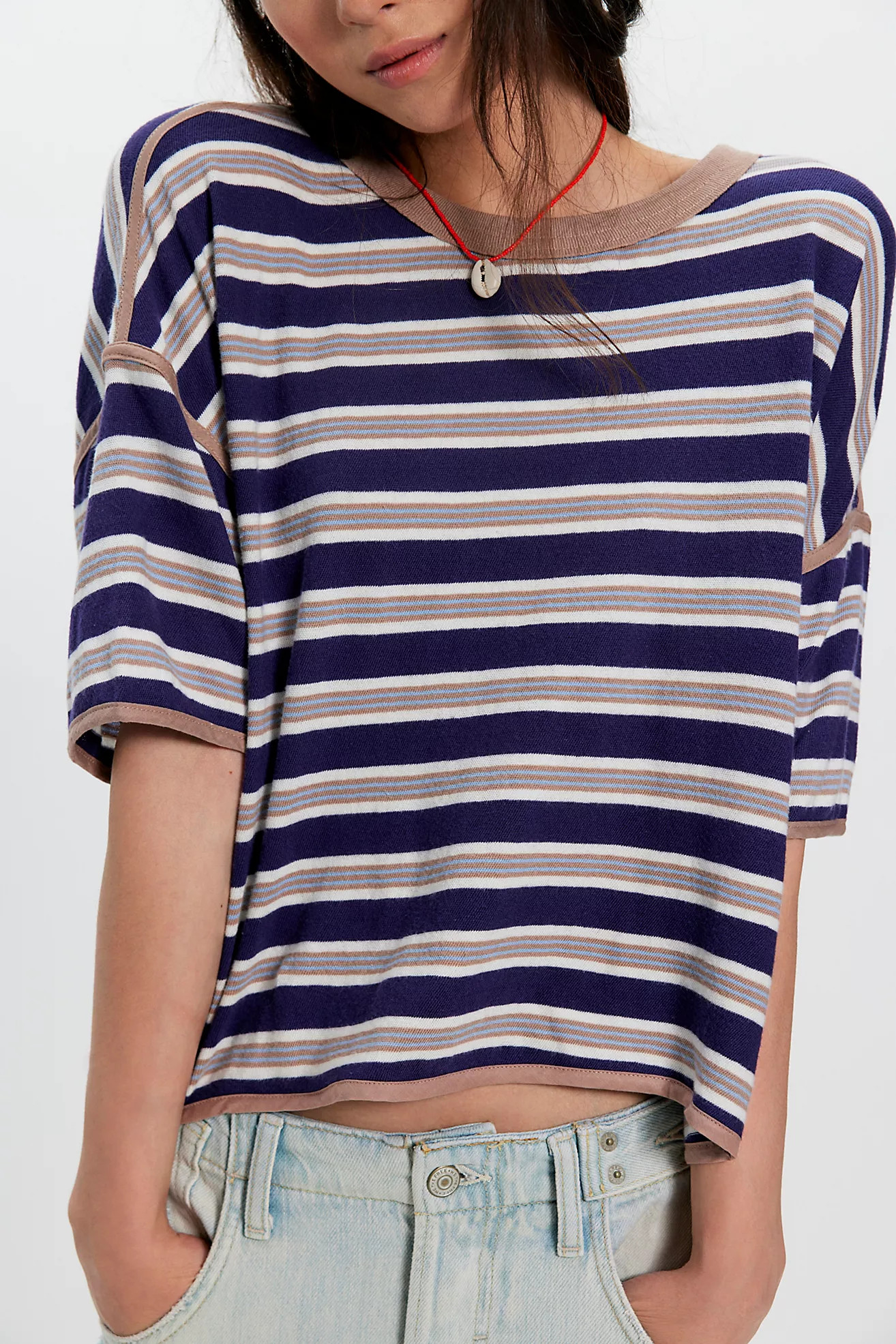 We The Free Clean Rugby Tee | Free People (Global - UK&FR Excluded)