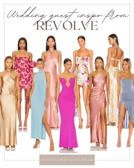 REVOLVE WEDDING GUEST DRESSES for spring and summer! 

#LTKfindsunder50 #LTKfindsunder100 #LTKwedding
