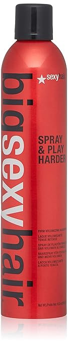 SEXYHAIR Big Spray & Play Harder Firm Volumizing Hairspray, 10 oz | Amazon (US)