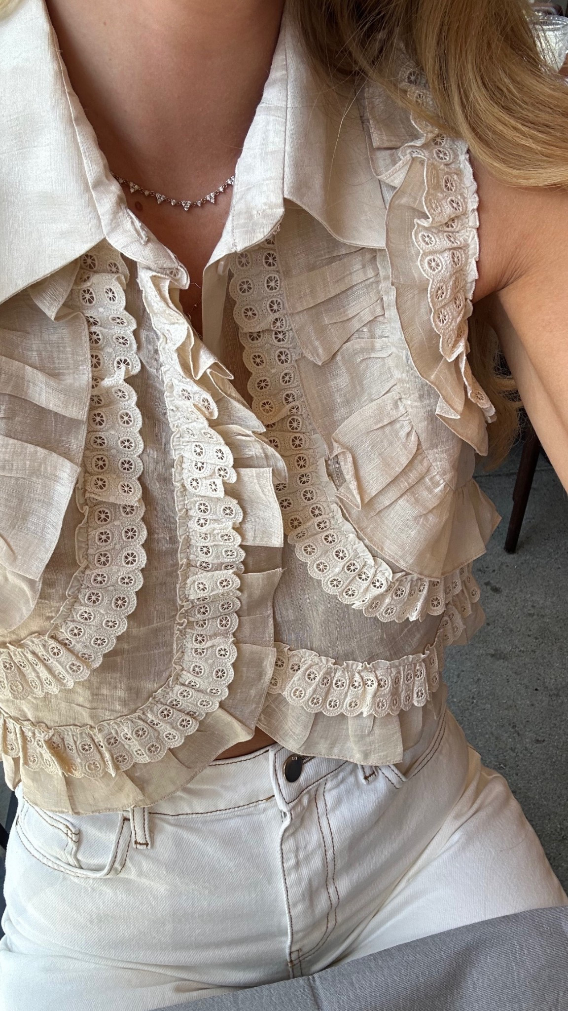 OOTD— this top is actually super universal! have worn in so many different ways ✨🤎
