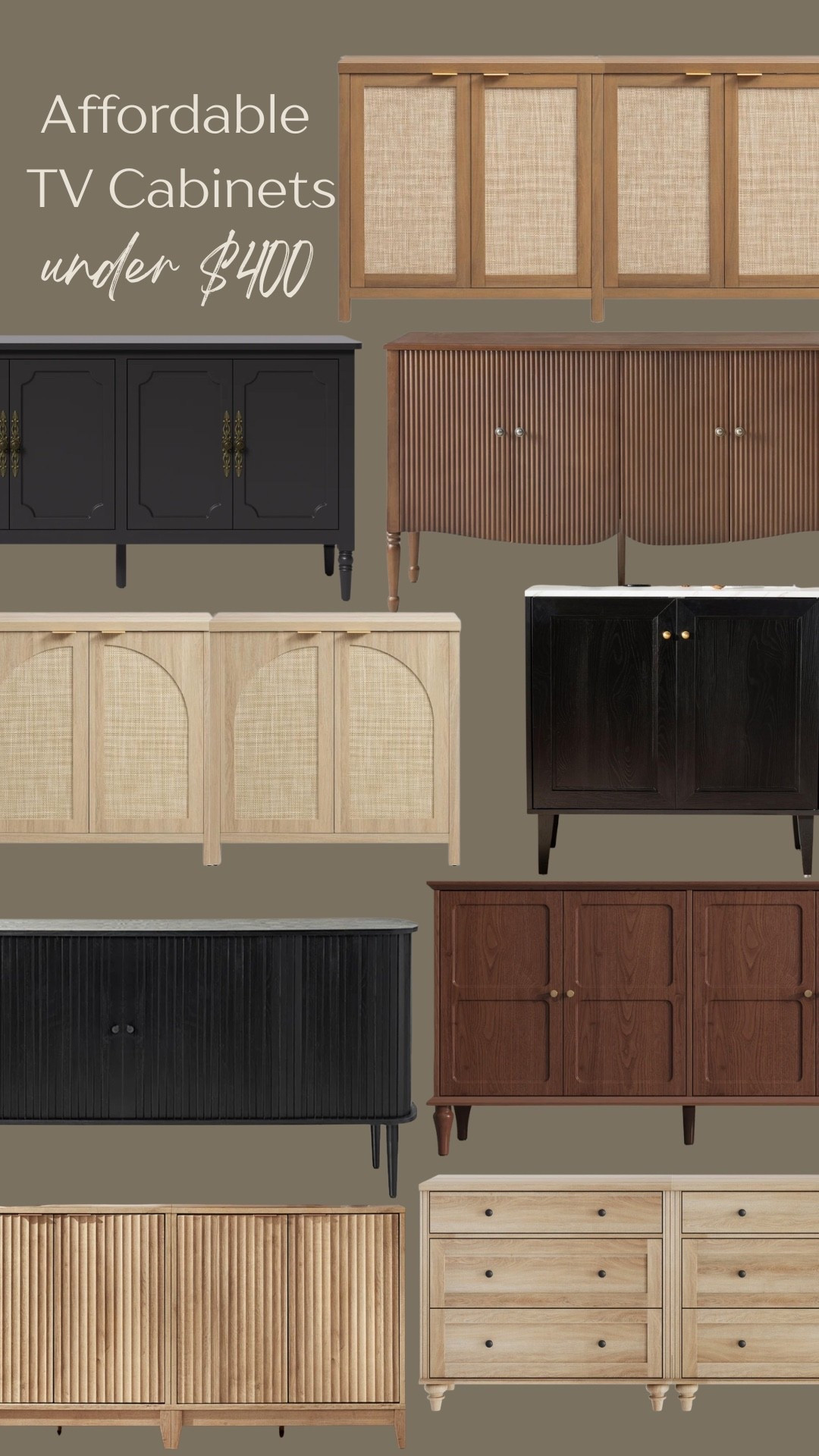 Affordable tv cabinets with storage under $400!

THEBLOOMINGNEST cabinet tv console cabinet wayfair amazon 

#LTKHome