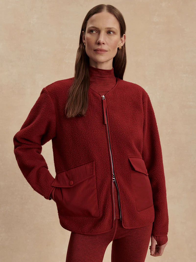 Marina Collarless Fleece | Varley US
