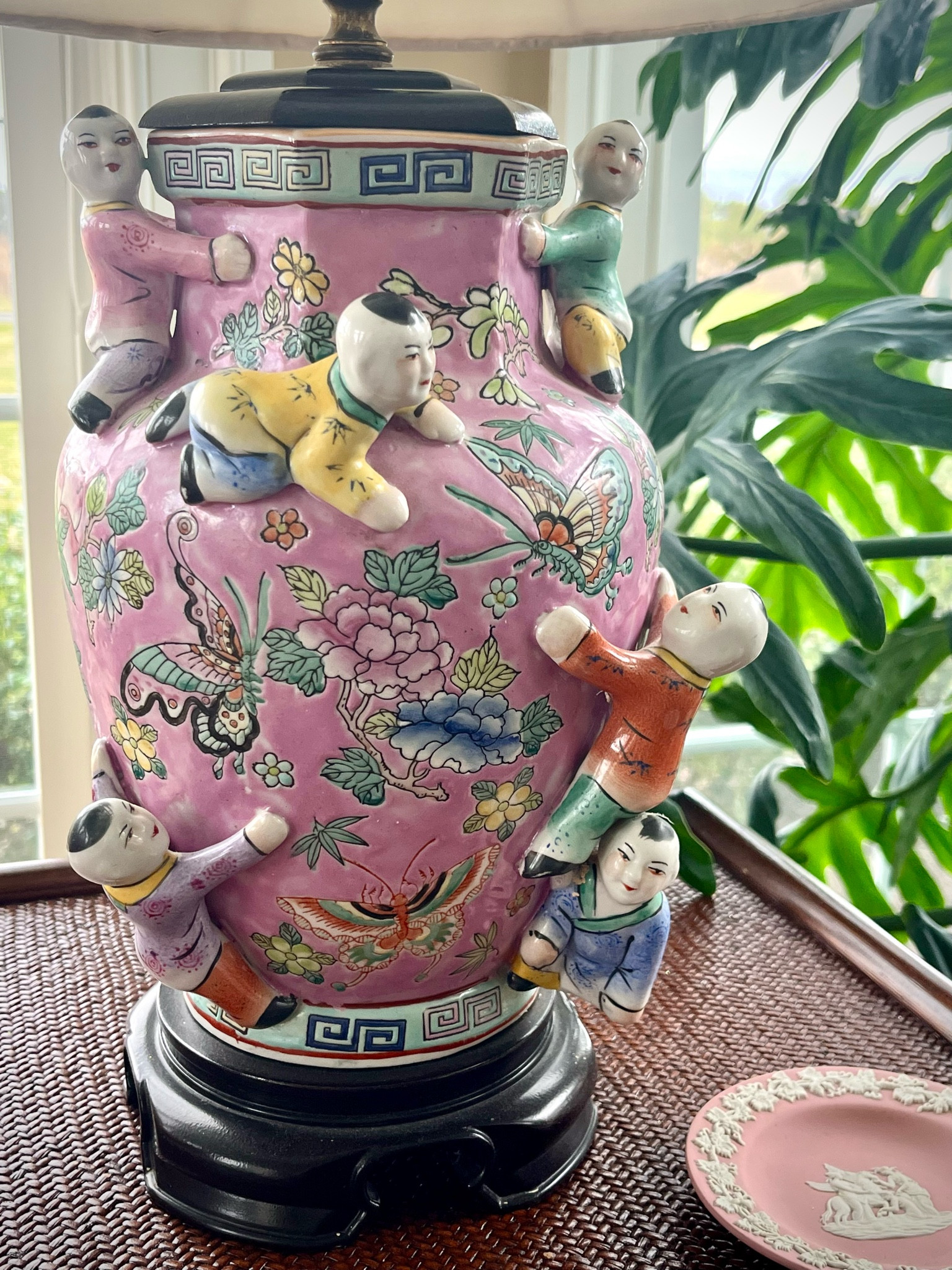 This pair of vintage Chinese fertility lamps are a favorite. Do you love them too? Here’s a close-up of the detail. Scouted several choices for you, in addition to lamps I found candlesticks and vases as well!

#LTKhome #LTKstyletip