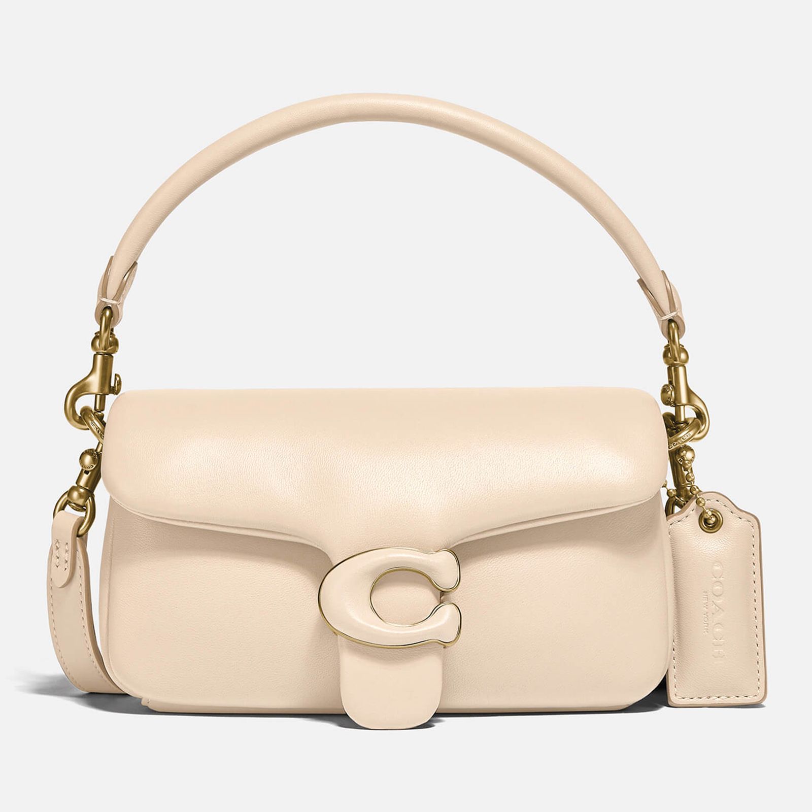 Coach Women's Pillow Tabby Shoulder Bag 18 - Ivory | Coggles | Coggles (Global)