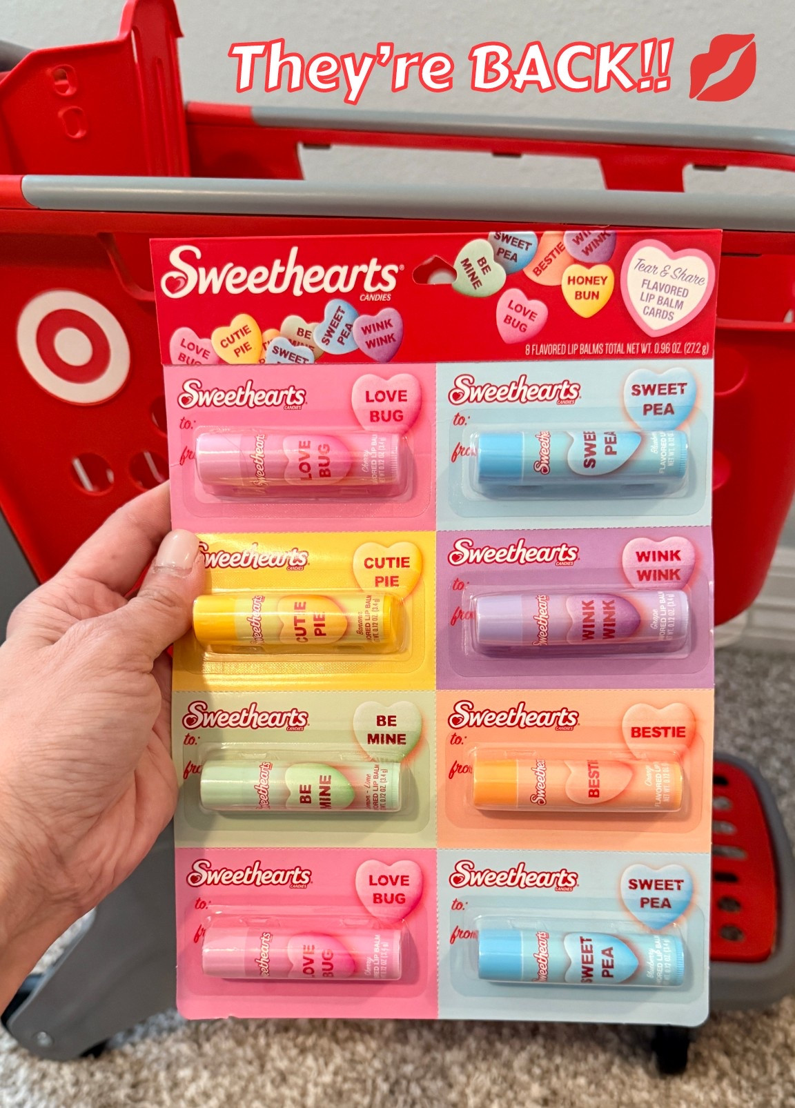 They’re back!  The VIRAL @sweetartscandy Lip Balm Valentine’s Cards by @tastebeautynyc are now online and we all know how fast these sold last year.  These were a hit last Valentine’s for our tweenager’s Galentine’s exchange.  Each card comes to only $.62 each making this an amazing value.  Grab yours early! 💋

• Nostalgic Flavors: includes candy flavors like Cherry, Banana, and Lemon-Lime.

• Moisturizing & Smooth: this balm keeps lips soft, smooth, and hydrated while delivering a delightful, lip-smacking experience.

• Perfect Gift: with cute tags on each balm, this set makes a thoughtful and playful gift for any occasion, spreading joy with its sweet flavors.

* Lio Balm Set - $4.99


#target #valentines #new #giftideas #viral

#LTKKids #LTKGiftGuide #LTKHoliday