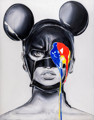 Edyta Grzyb"GUILTY MICKEY MOUSE"  Print 31' x 24' inch Edition 5/35 by Edyta Grzyb2020