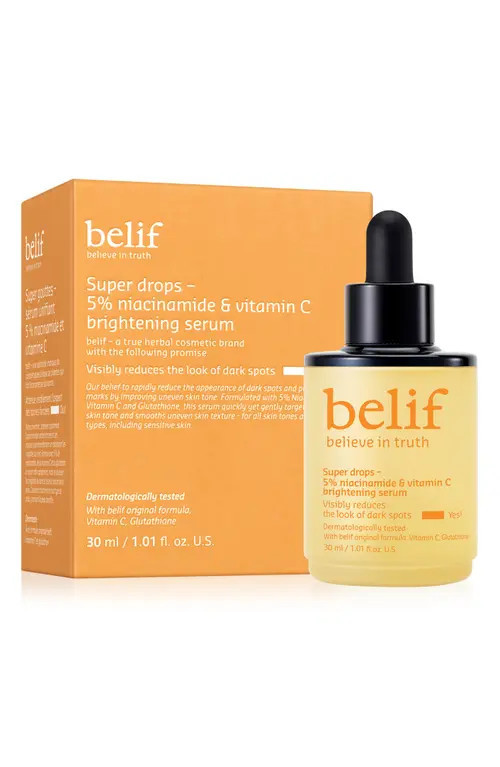 belif Super Drops Niacinamide & Vitamin C Toning Serum in None at Nordstrom | Nordstrom