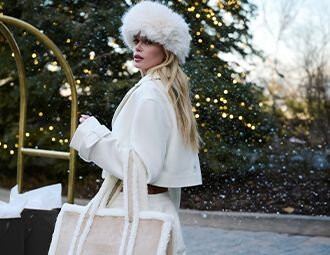 Winterfun Tote Bag - Black/Ivory | Alo Yoga (US)