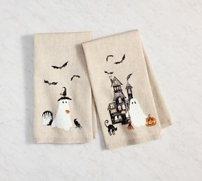 Scary Squad Guest Towels - Set of 2 | Pottery Barn (US)