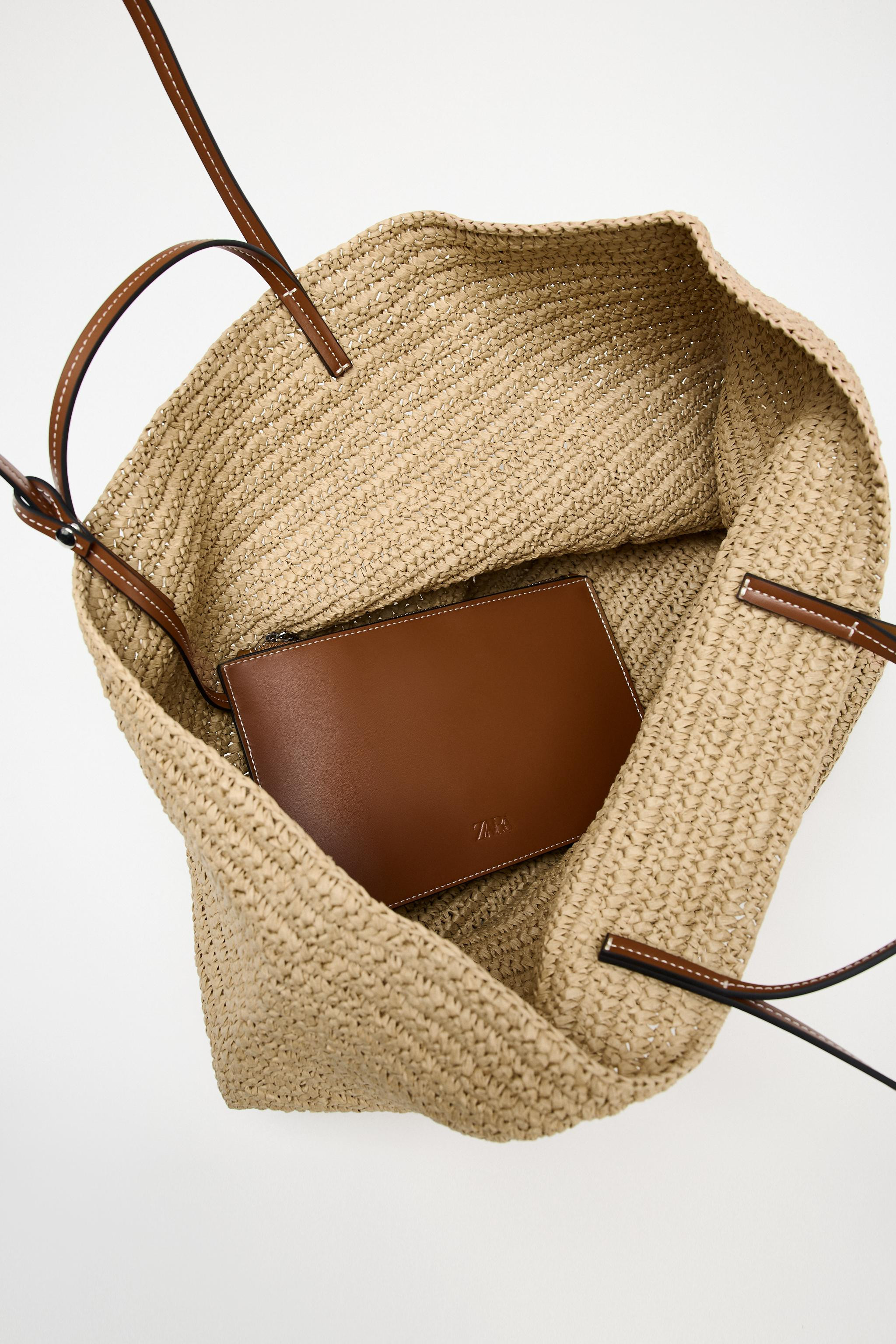 WOVEN TOTE BAG | Zara US