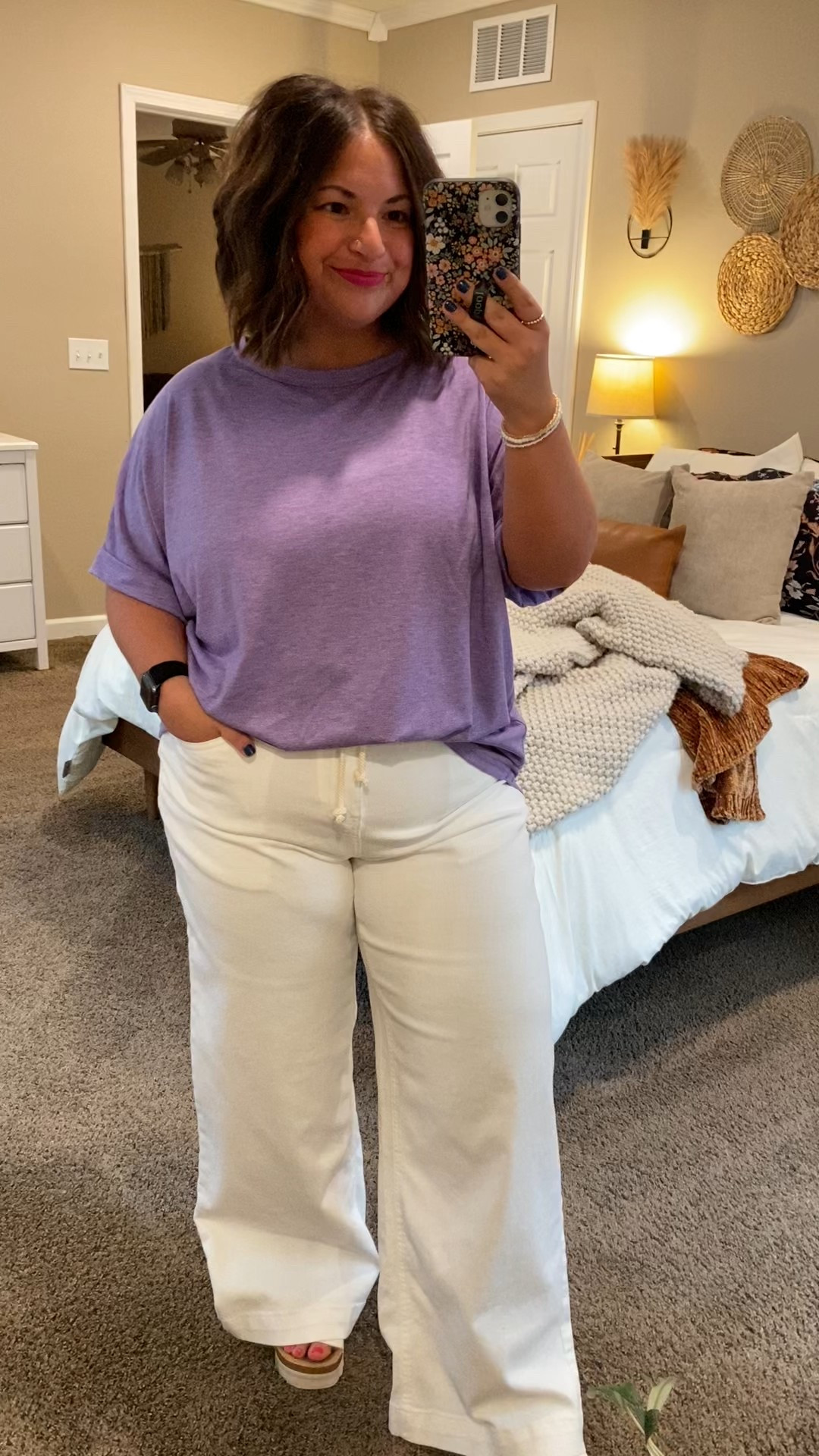 Elevate your spring wardrobe with a classic pair of white jeans! 🌸✨ Perfect for those busy days in the classroom, these versatile beauties can be dressed up or down. Pair with a simple, bright tee and cute sandals for an effortless teacher OOTD. Comfort meets style for the ultimate spring vibe!

sandals: fit true to size // wearing a 5
jeans: fit oversized // wearing a large
tee: fits WAY oversized // wearing a medium 

 

#LTKMidsize #LTKStyleTip #LTKWorkwear