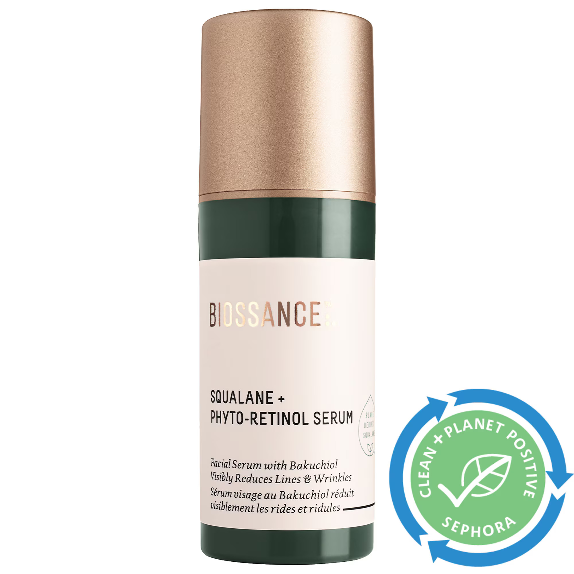 Biossance Squalane + Phyto-Retinol Serum 1 oz/ 30 mL | Sephora (US)