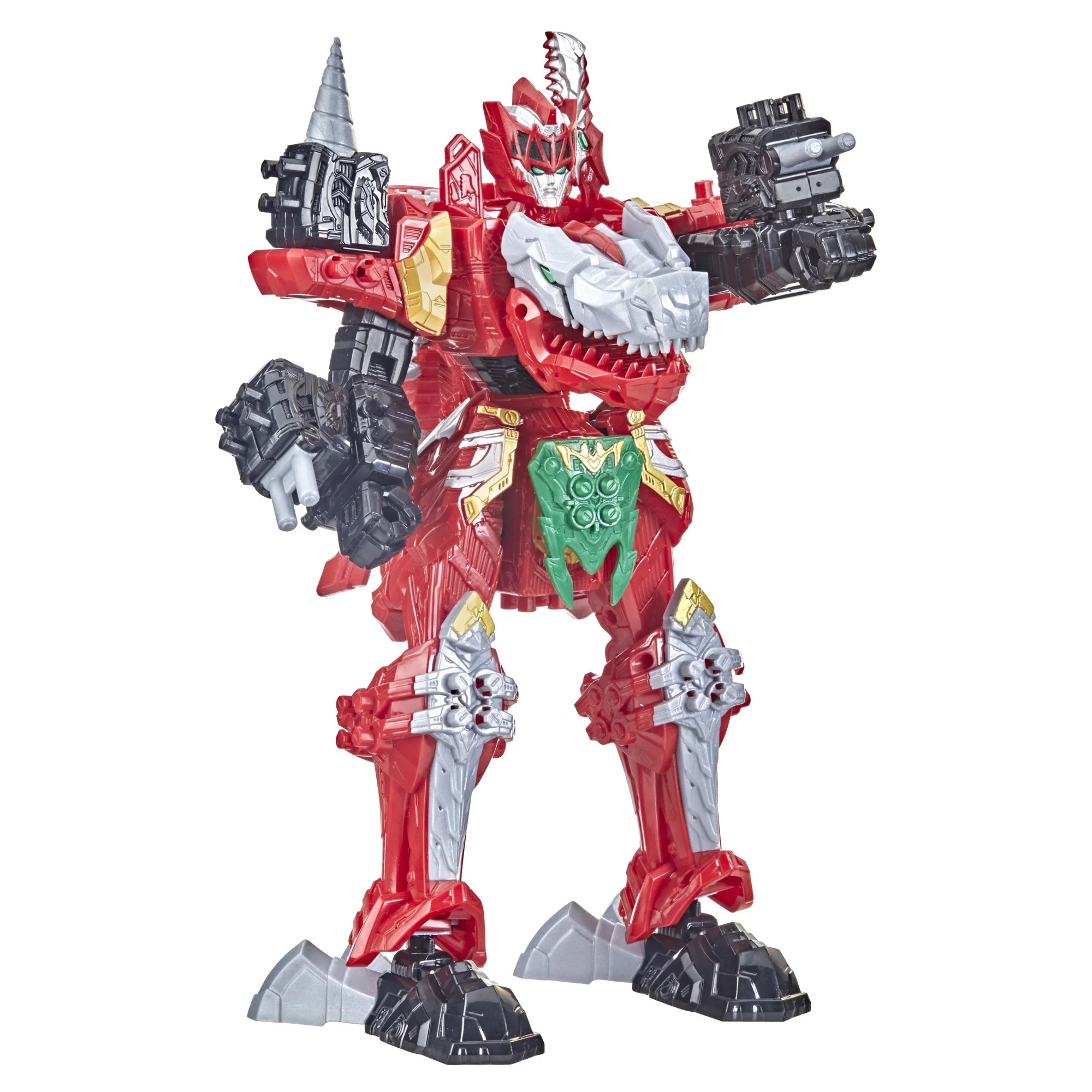 Power Rangers: Dino Fury T-Rex Champion Zord Toy Action Figure for Boys and Girls (8”), Stockin... | Walmart (US)