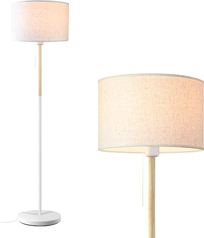 Modern Floor Lamp for Living Room Traditional Farmhouse Floor Lamps Mid-Century Pole Lamp with Li... | Amazon (US)